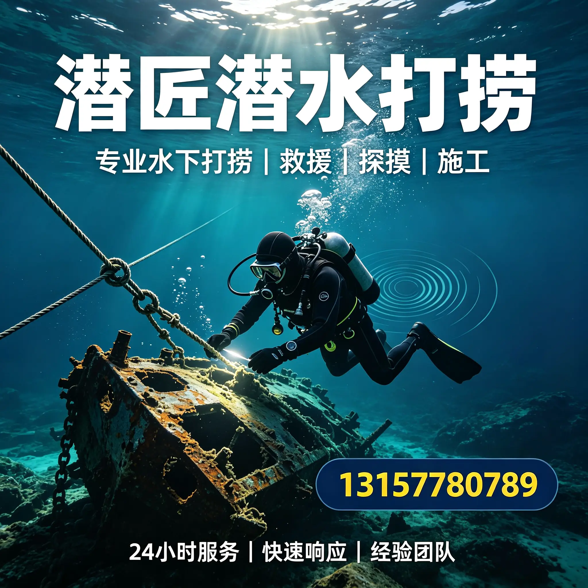兴安水下打捞作业服务产品